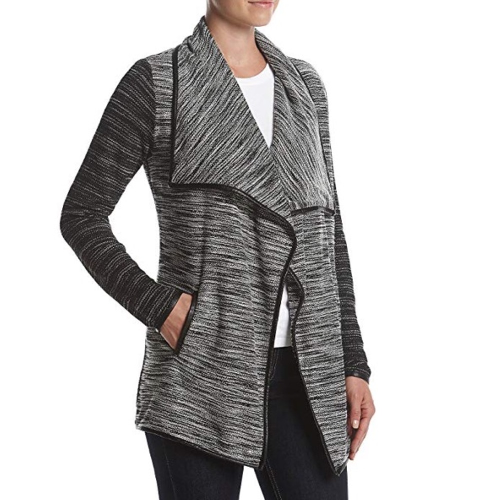 Chelsea and Theodore Open Front Cardigan Size 2X